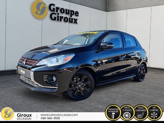 2024 MITSUBISHI MIRAGE NOIR GT NOIR CVT Black