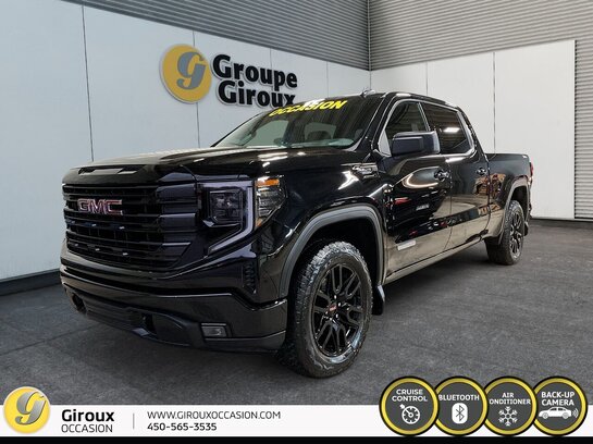 2025 GMC SIERRA K1500 ELEVATION Elevation cabine multiplace 4RM 147 po Black