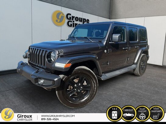 Jeep Wrangler SAHARA ALTITUDE / CUIR 2020 Gris