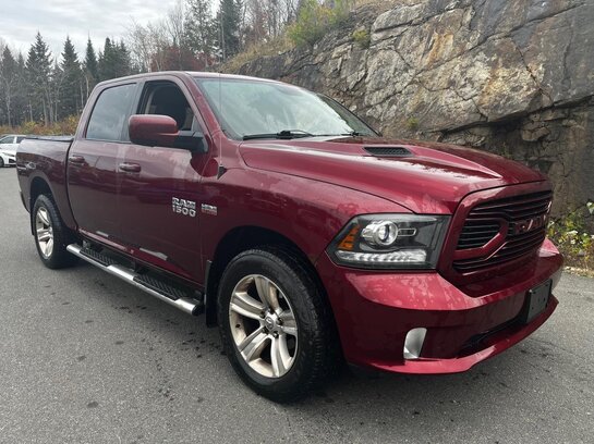 2018 RAM 1500 SPORT CREWCAB / NOUVEL ARRIVAGE ! Red