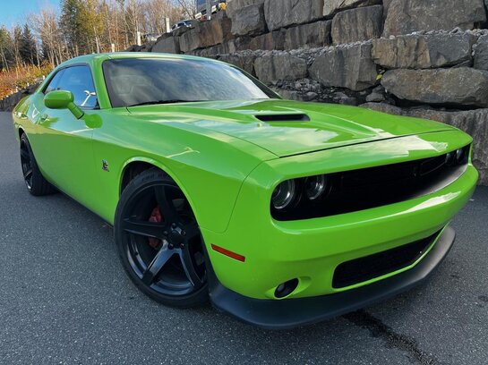 2015 Dodge Challenger SCAT PACK 392 MANUELLE Green